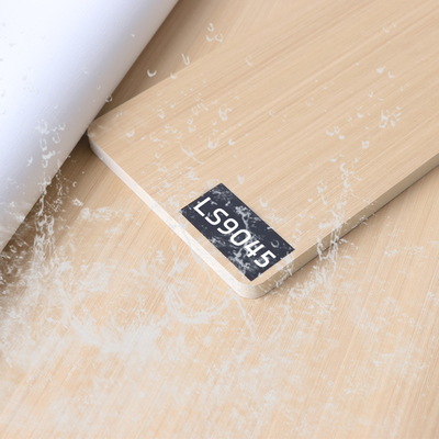 Qualität Feste Breiten-hölzerne Korn-Furnierholz PVC-Wand der Innenausstattungs-1.22m Fabrik