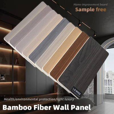 Qualität 5mm 8mm dekoratives Bambusfaser-Wand-modernes schalldämpfendes Fabrik