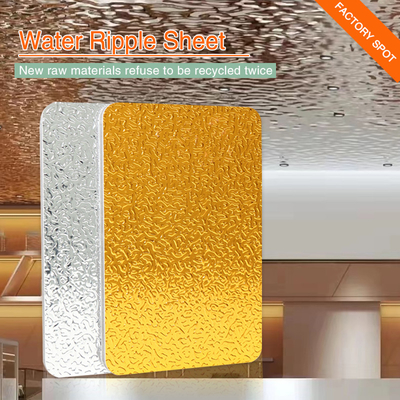 Qualität Bambusdecken-Wasser-Kräuselung der holzkohlen-3D täfelt dekoratives Material Fabrik